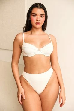 Outlet 💯 Dippin' Daisy's Swimwear Seashore Bottom - Dove Dove 😍