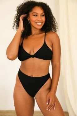 Wholesale 🌟 Dippin' Daisy's Seashore Bottom - Black Waffle Black Waffle 🤩