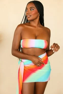 Best Sale 🛒 Dippin' Daisy's Nomad Sarong - Aura Aura 🔥 -triangle Shop D5063JCROD AURA 1 2048x2048