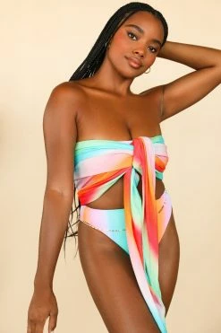 Best Sale 🛒 Dippin' Daisy's Nomad Sarong - Aura Aura 🔥 -triangle Shop D5063JCROD AURA 4 2048x2048