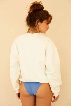 Outlet ๐ Dippin' Daisy's DD Wave Crewneck - White White ๐ 5 Outlet ๐ Dippin' Daisy's DD Wave Crewneck - White White ๐ -triangle Shop D7118JFTOD WHT 3 2048x2048