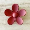 Best deal 👍 Dippin' Daisy's Oopsy Daisy Hair Claw Clip - Burgundy Burgundy ⭐