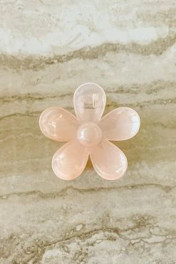 Best Pirce 🎁 Dippin' Daisy's Oopsy Daisy Hair Claw Clip - Clear Light Pink Clear Light Pink 😀