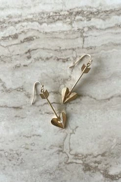 Discount 🔔 Dippin' Daisy's Cupid's Arrow Earrings 🔔 -triangle Shop HE2822 GLD 6 2048x2048