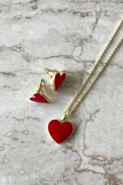 Buy 🎉 Dippin' Daisy's Heart You Necklace 😉 -triangle Shop NN637493 RED 6 2048x2048